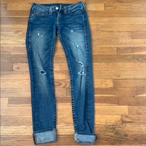 Distressed True Region Jeans